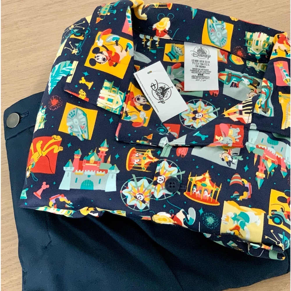 Never Worn Men’s Disney Button Up